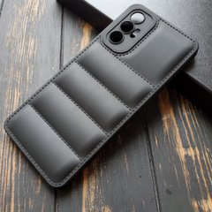 Чехол силиконовый Down Jacket для Tecno Pova 3 - Черный фото 1