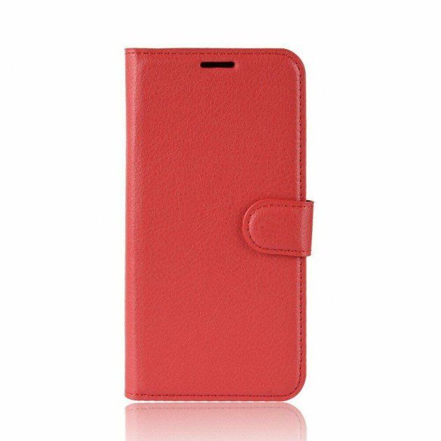 Чехол-Книжка с карманами для карт на Oppo A5 (2020) - Красный фото 6