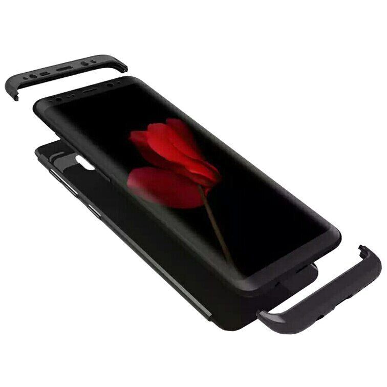 Чехол GKK 360 градусов для Samsung Galaxy S9 Plus - Черный фото 2