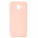 Чохол Candy Silicone для Samsung Galaxy J6 Plus - Рожевий фото 2