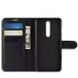 Чехол-Книжка с карманами для карт на Nokia 3.1 - Черный фото 3