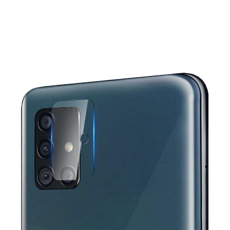 Защитное стекло на Камеру для Samsung Galaxy A71 - Прозрачный фото 1