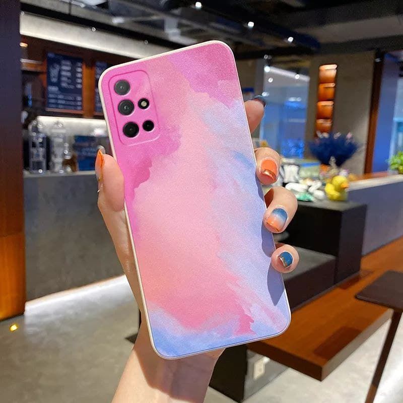 Чехол Bright Color для Samsung Galaxy A51 - Розовый фото 3