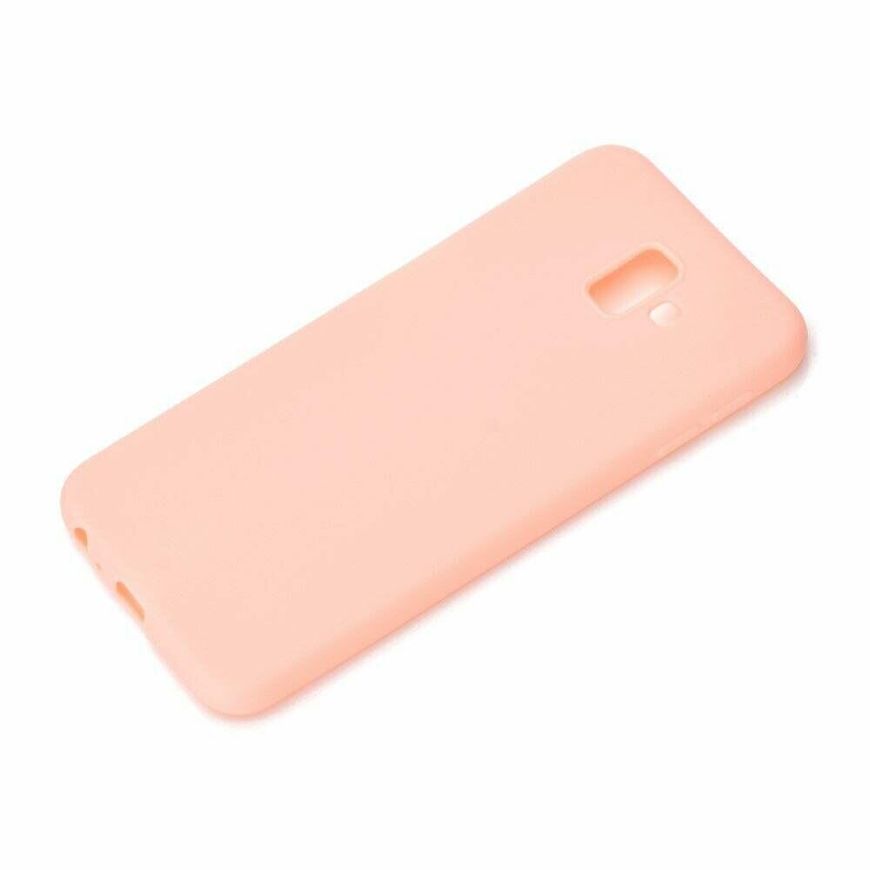 Чехол Candy Silicone для Samsung Galaxy J6 Plus - Розовый фото 3