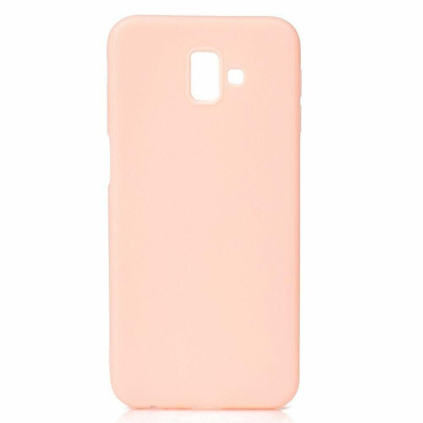 Чехол Candy Silicone для Samsung Galaxy J6 Plus - Розовый фото 2