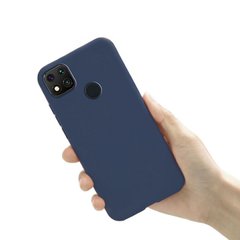 Чехол Candy Silicone для Xiaomi Redmi 10C цвет Синий