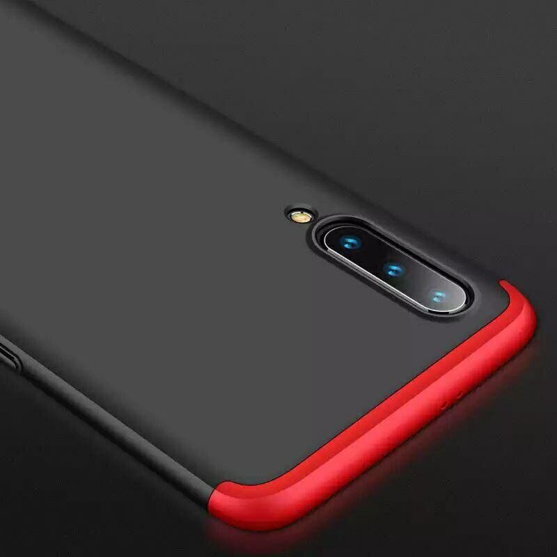 Чохол GKK 360 градусів для Xiaomi Mi9 lite - Чёрно-Красный фото 4