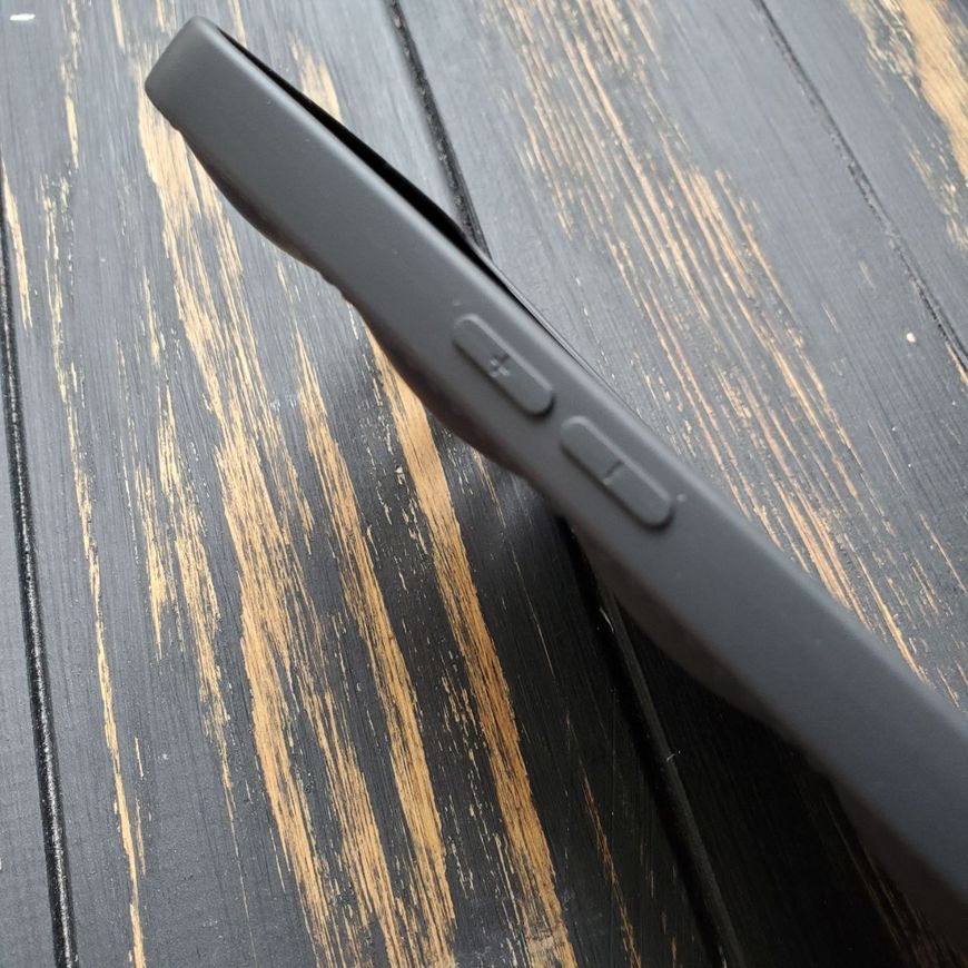 Чехол силиконовый Down Jacket для Oppo A54 / A55 - Черный фото 4