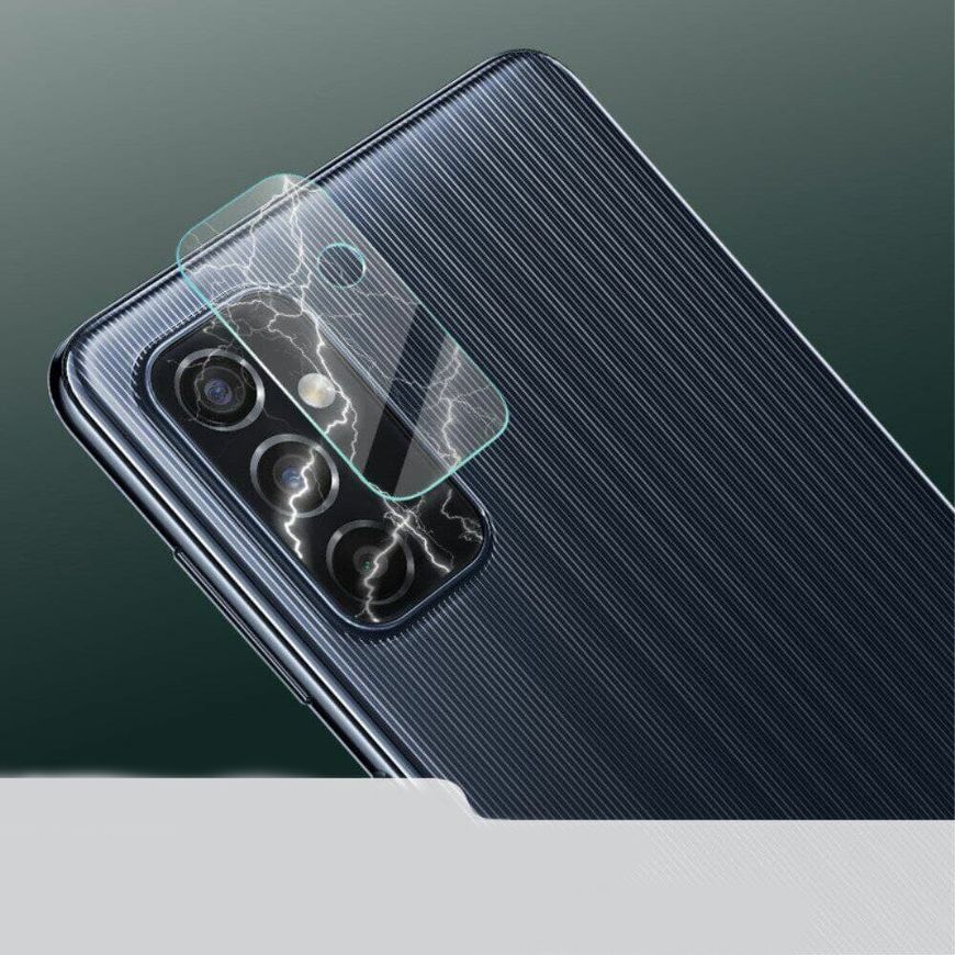 Защитное стекло на Камеру для Samsung Galaxy M52 - Прозрачный фото 3