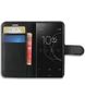 Чехол-Книжка с карманами для карт на Sony Xperia XZ1 - Черный фото 2
