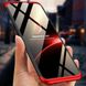 Чехол GKK 360 градусов для Huawei P Smart (2019) - Черно-Красный фото 4