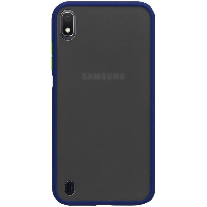 Чехол Buttons Shield для Samsung Galaxy A10 - Черный фото 1