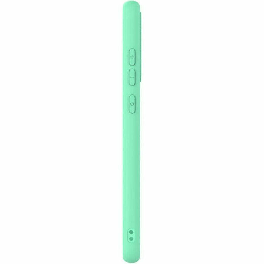Чехол Candy Silicone для Oppo A74 - Бирюзовый фото 4