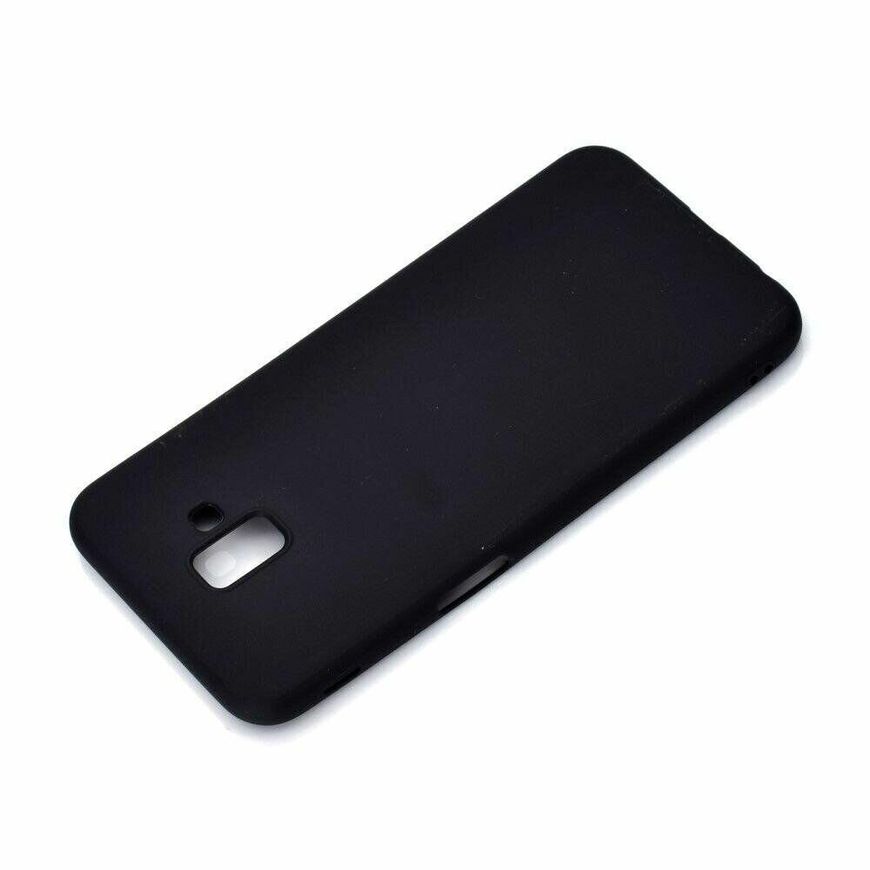 Чохол Candy Silicone для Samsung Galaxy J6 Plus - Чорний фото 4