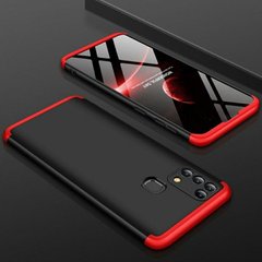 Чехол GKK 360 градусов для Samsung Galaxy M31 - Черно-Красный фото 1
