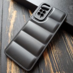 Чехол силиконовый Down Jacket для Xiaomi Redmi Note 11 4G / 11s - Черный фото 1