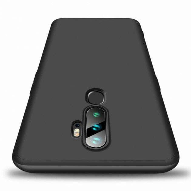 Чохол GKK 360 градусів для Oppo A5 (2020) - Чорний фото 2
