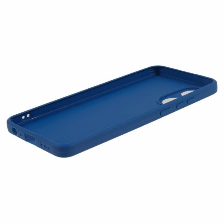 Чехол Candy Silicone для Oppo A38 цвет Синий
