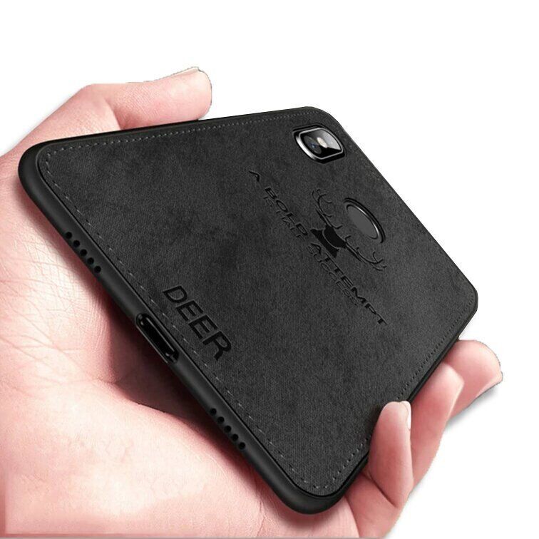 Силіконовий чохол DEER для Xiaomi Redmi Note 5 - Чорний фото 6
