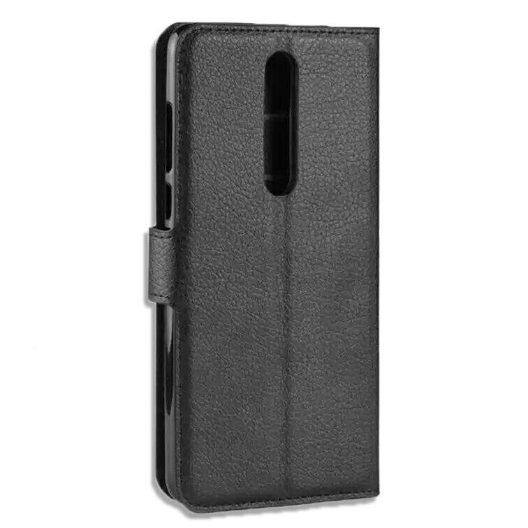 Чехол-Книжка с карманами для карт на Nokia 5 - Черный фото 5