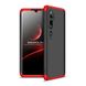 Чохол GKK 360 градусів для Xiaomi Mi Note 10 / 10 Plus - Чёрно-Красный фото 1