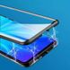 Магнитный чехол с защитным стеклом для Huawei P Smart 2021 - Красный фото 3