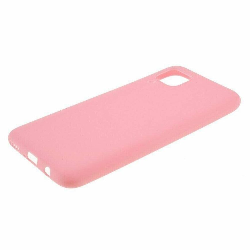 Чехол Candy Silicone для Samsung Galaxy A22 - Розовый фото 3