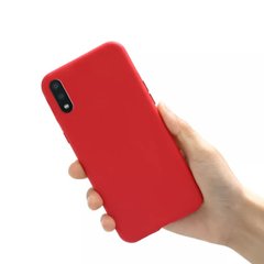 Чехол Candy Silicone для Samsung Galaxy A02 - Красный фото 1