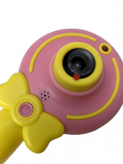 Детская видеокамера BabyCam с режимом фото и видео селфи цвет Розовый