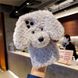 Меховой чехол Toys Dog для Samsung Galaxy A10s - Серый фото 1