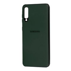 Силиконовый чехол Glossy для Samsung Galaxy A30s / A50 / A50s - Зелёный фото 1