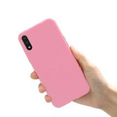 Чехол Candy Silicone для Samsung Galaxy A02 - Розовый фото 1