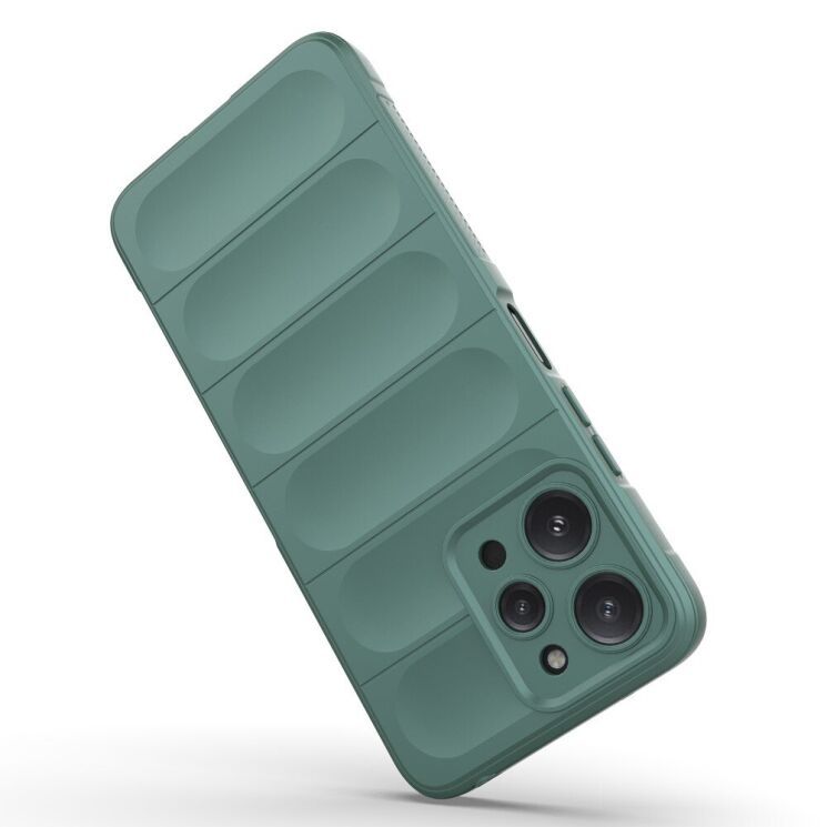 Чехол силиконовый MagCase для Xiaomi Redmi 12 цвет Зеленый