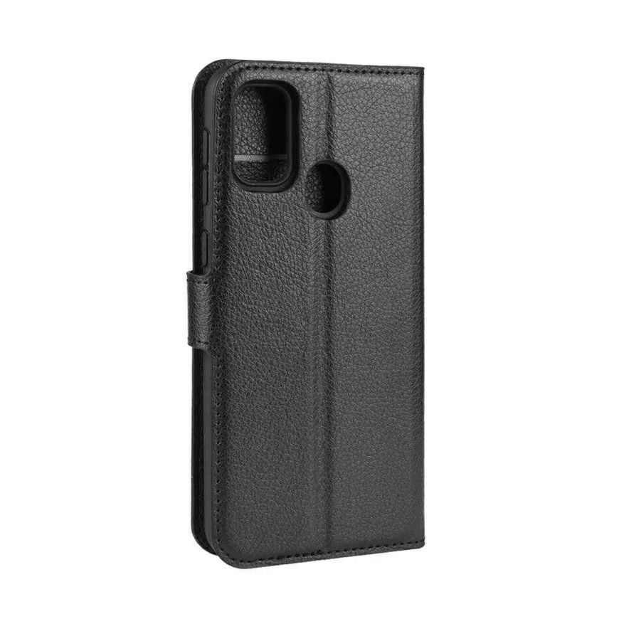 Чехол-Книжка с карманами для карт на Samsung Galaxy M31 - Черный фото 5