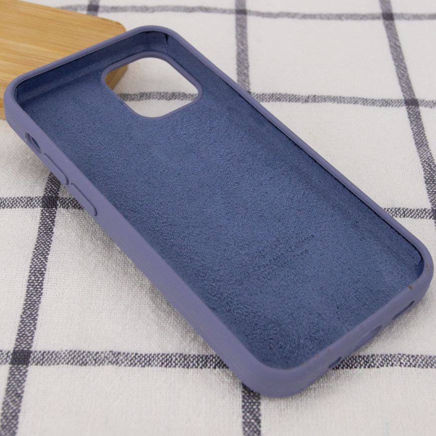 Чехол Silicone cover для iPhone 13 Pro Max - Синий фото 3