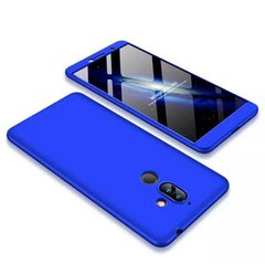 Чехол GKK 360 градусов для Nokia 7 Plus - Синий фото 1