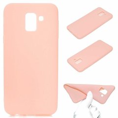 Чехол Candy Silicone для Samsung Galaxy J6 (2018) - Розовый фото 1