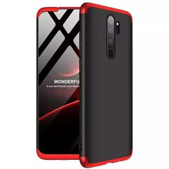 Чехол GKK 360 градусов для Xiaomi Redmi 9 - Черно-Красный фото 1