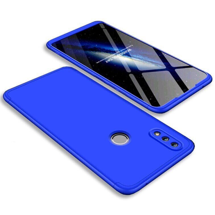 Чохол GKK 360 градусів для Huawei Honor 10 lite - Синій фото 2