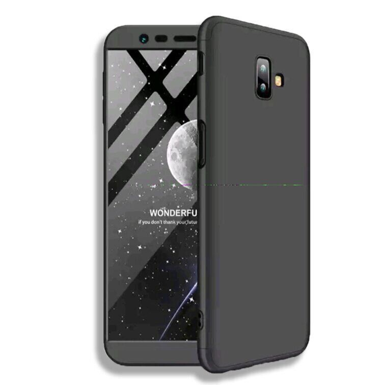 Чохол GKK 360 градусів для Samsung Galaxy J6 Plus - Чорний фото 1