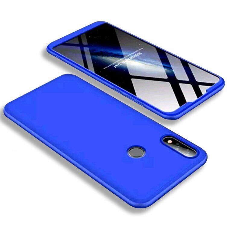 Чехол GKK 360 градусов для Asus Zenfone Max (M2) - Синий фото 2