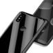 Силиконовый чехол со Стеклянной крышкой для Xiaomi MiA2 - Черный фото 3
