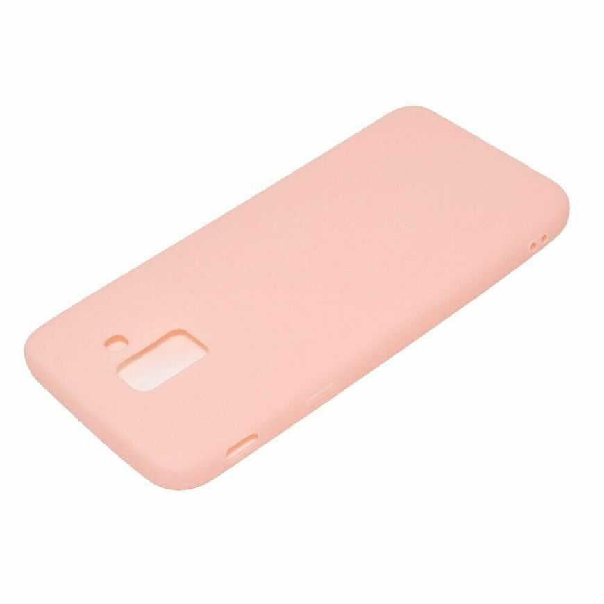 Чехол Candy Silicone для Samsung Galaxy J6 (2018) - Розовый фото 4