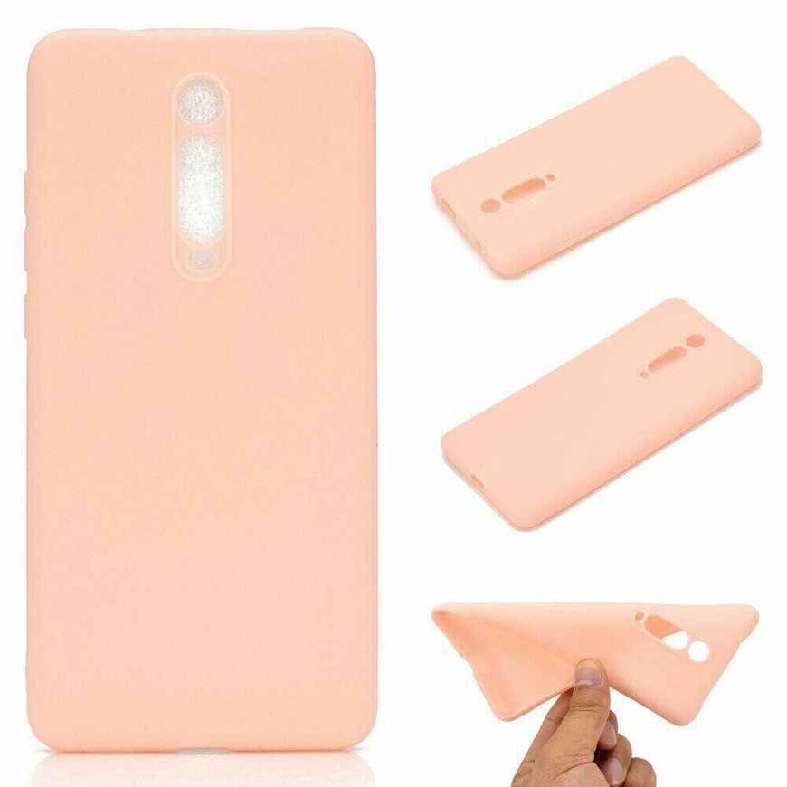 Чохол Candy Silicone для Xiaomi Mi9T / Mi9T Pro - Рожевий фото 1