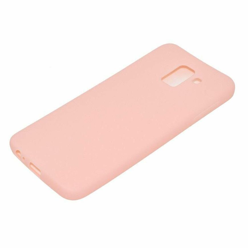 Чохол Candy Silicone для Samsung Galaxy J6 (2018) - Рожевий фото 3