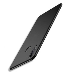 Чехол Бампер с покрытием Soft-touch для Huawei P20 lite - Черный фото 1