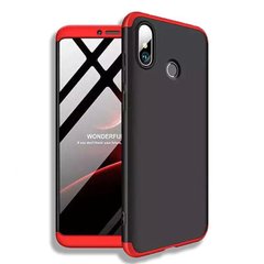 Чехол GKK 360 градусов для Xiaomi Mi Max 3 - Черно-Красный фото 1