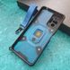Противоударный чехол Cyberpunk на Xiaomi Redmi Note 10 Pro - Синий фото 5
