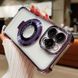 Силіконовий чохол з кільцем для iPhone 14 Pro Max колір Фіолетовий