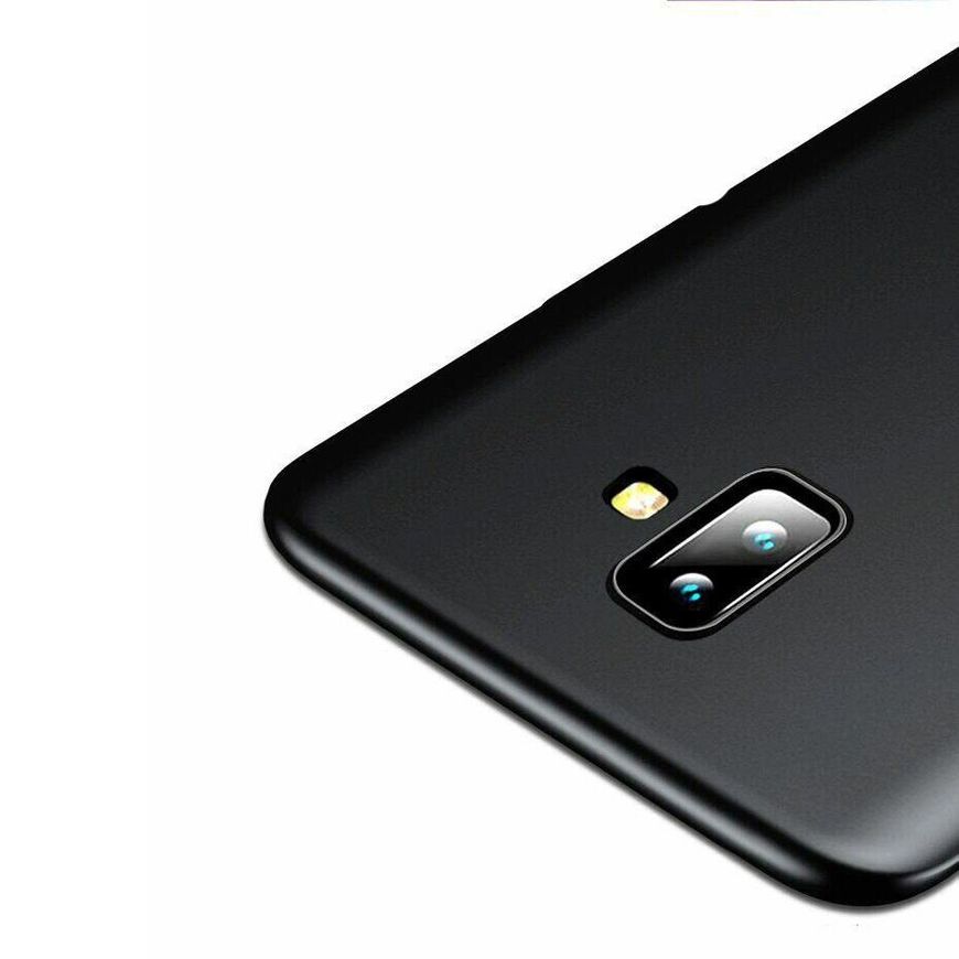 Чохол Бампер з покриттям Soft-touch для Samsung Galaxy J6 Plus - Чорний фото 4